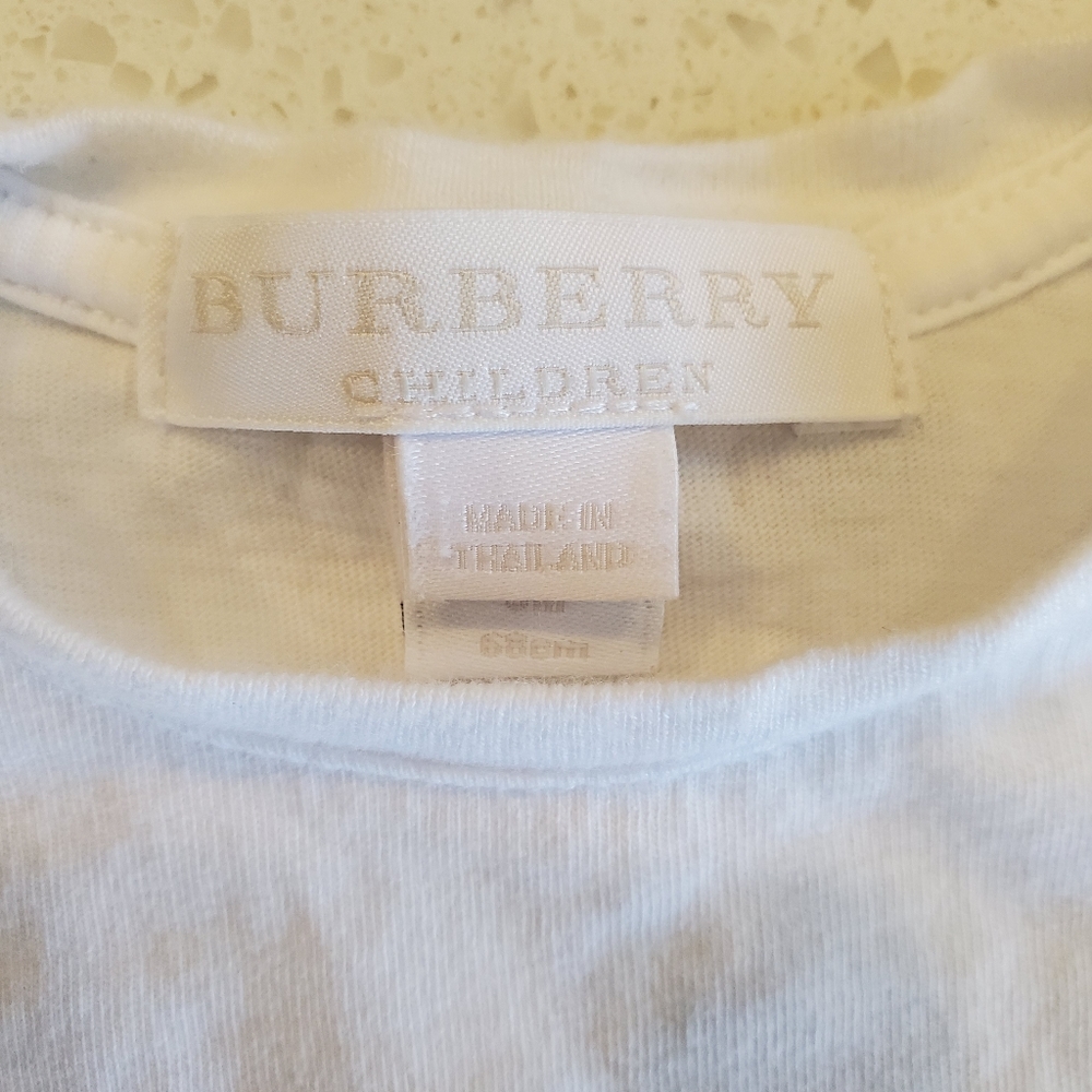 Burberry authentic Kids baby shirt